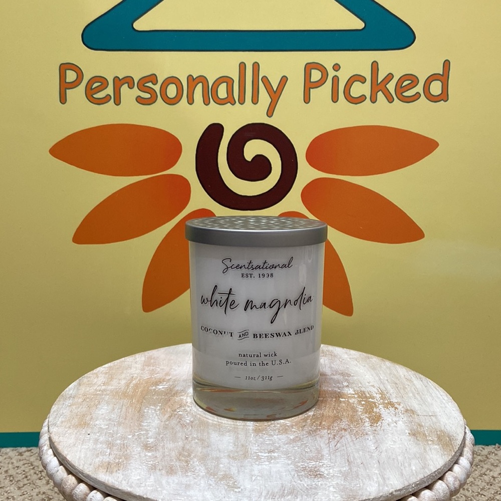 Scentsational WHITE MAGNOLIA Candle